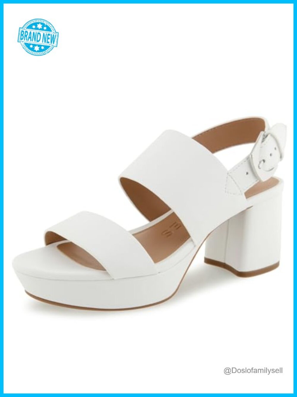 Aerosoles Camilia Faux Leather Platform Slingback Sandals